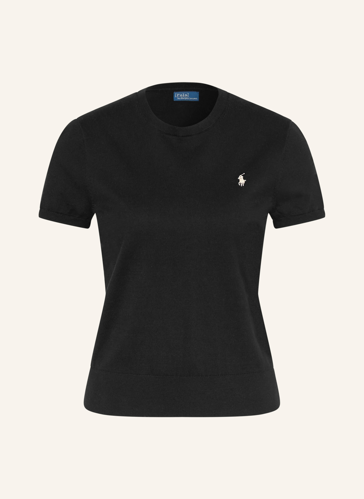 POLO RALPH LAUREN Strickshirt – SCHWARZ