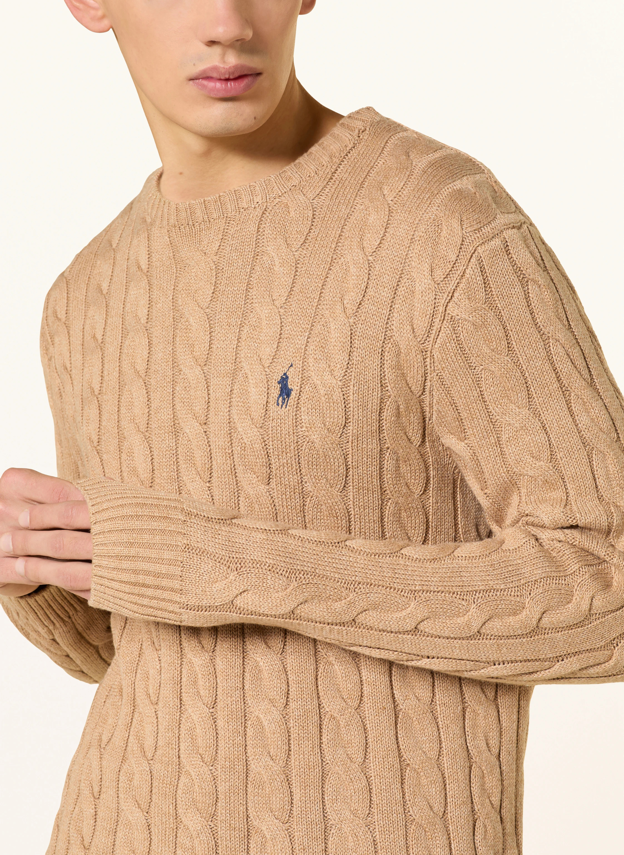 POLO RALPH LAUREN Pullover – HELLBRAUN
