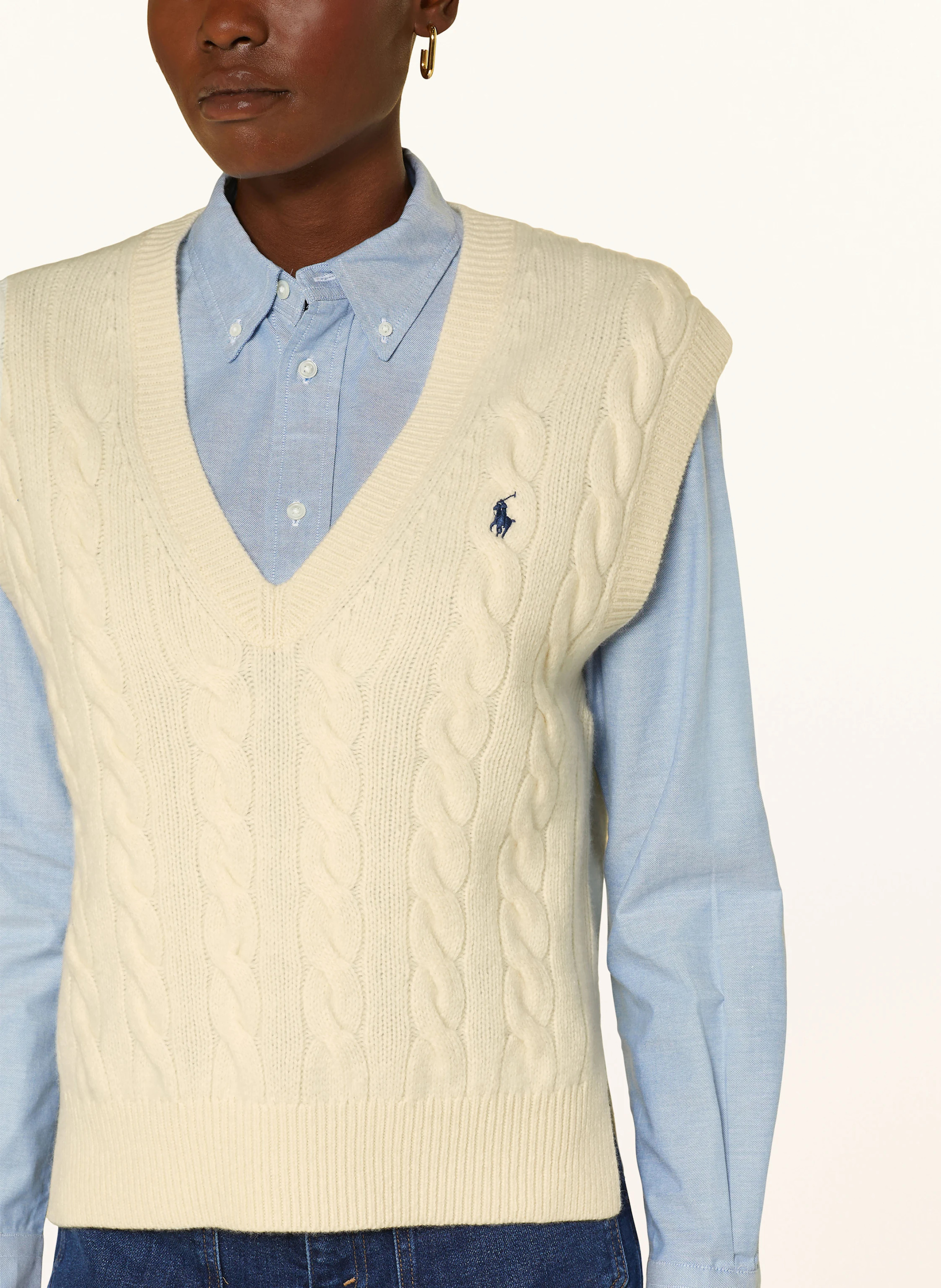POLO RALPH LAUREN Pullunder – CREME