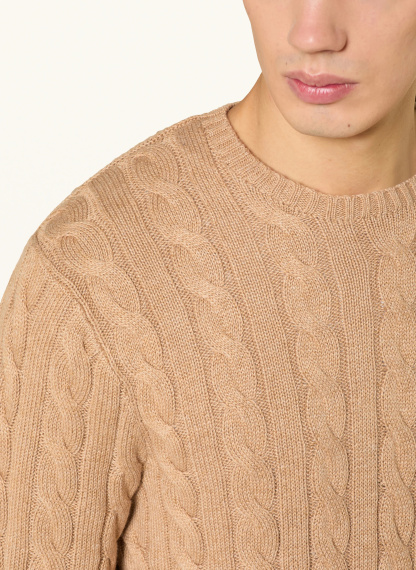 POLO RALPH LAUREN Pullover – HELLBRAUN