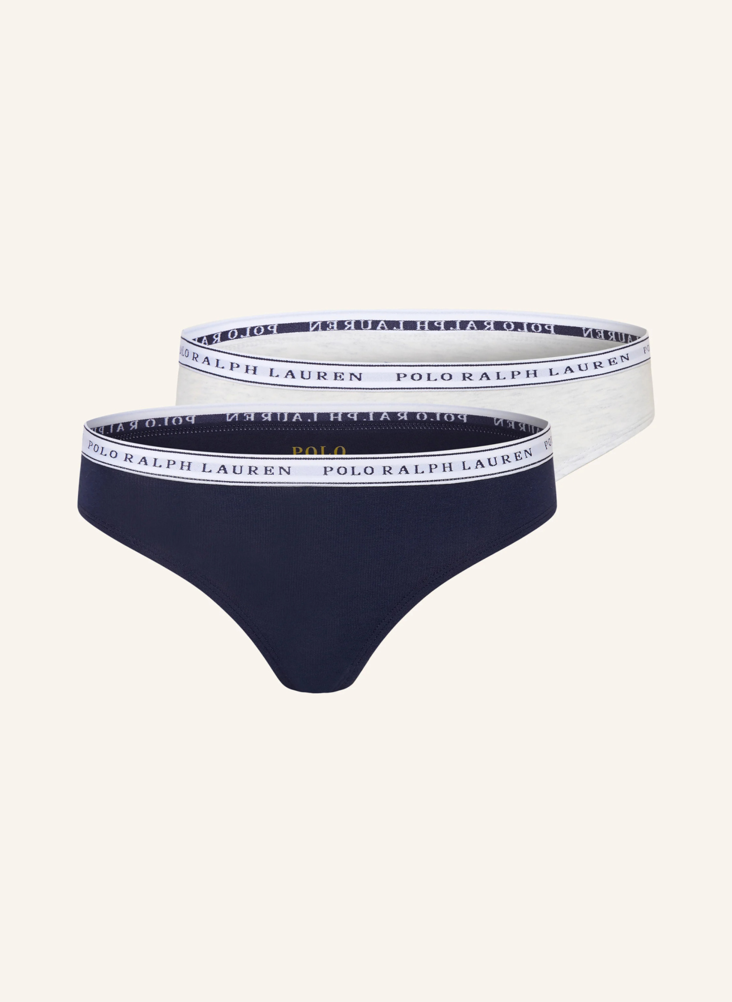 POLO RALPH LAUREN 2er-Pack Slips – DUNKELBLAU / HELLGRAU
