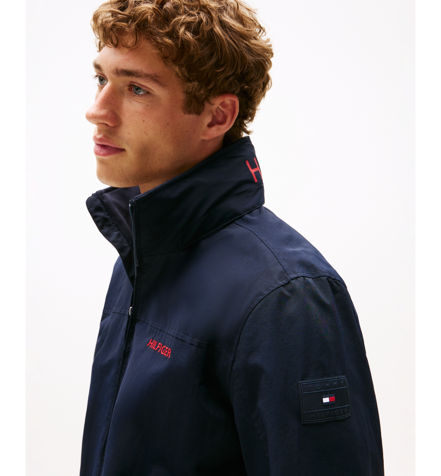 Tommy Hilfiger Men's Regatta Water Resistant Jacket - Desert Sky
