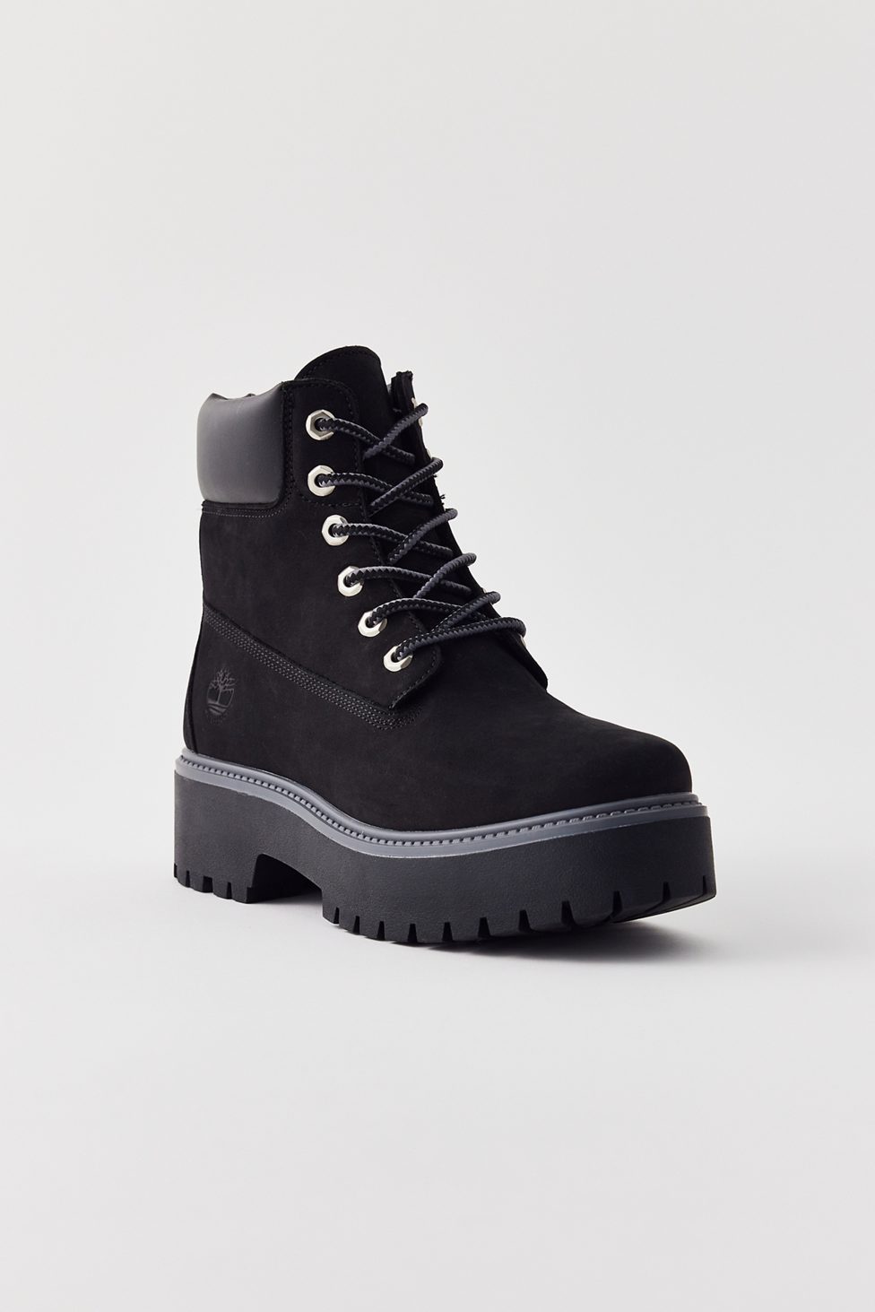 Timberland Women's Stone Street 6-Inch Platform Waterproof Boots - Black