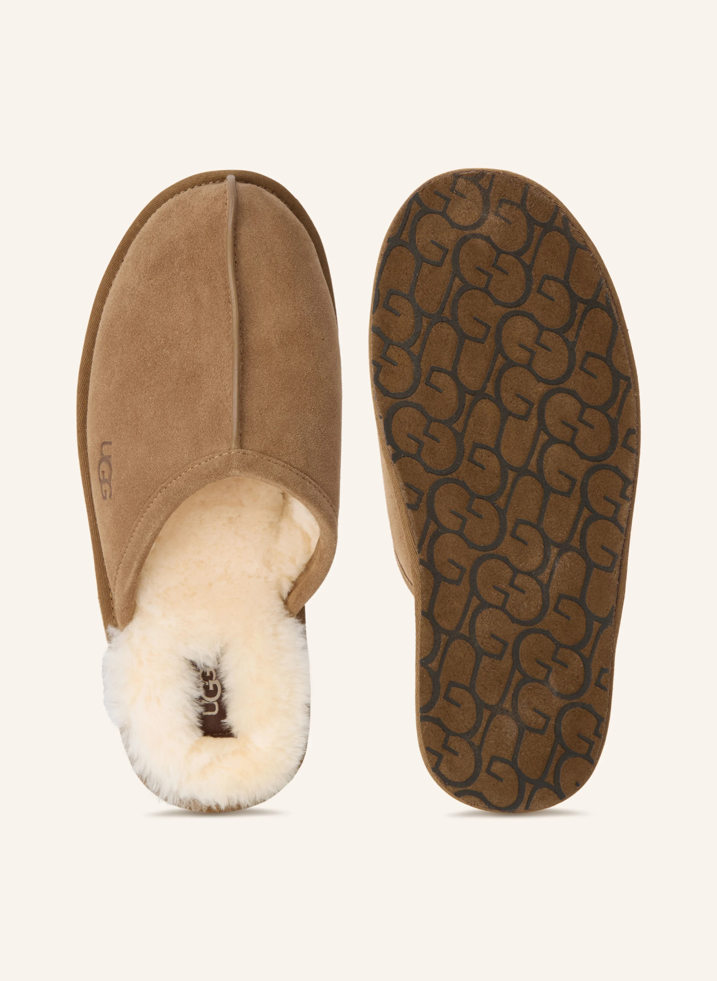 UGG Hausschuhe SCUFF – BEIGE