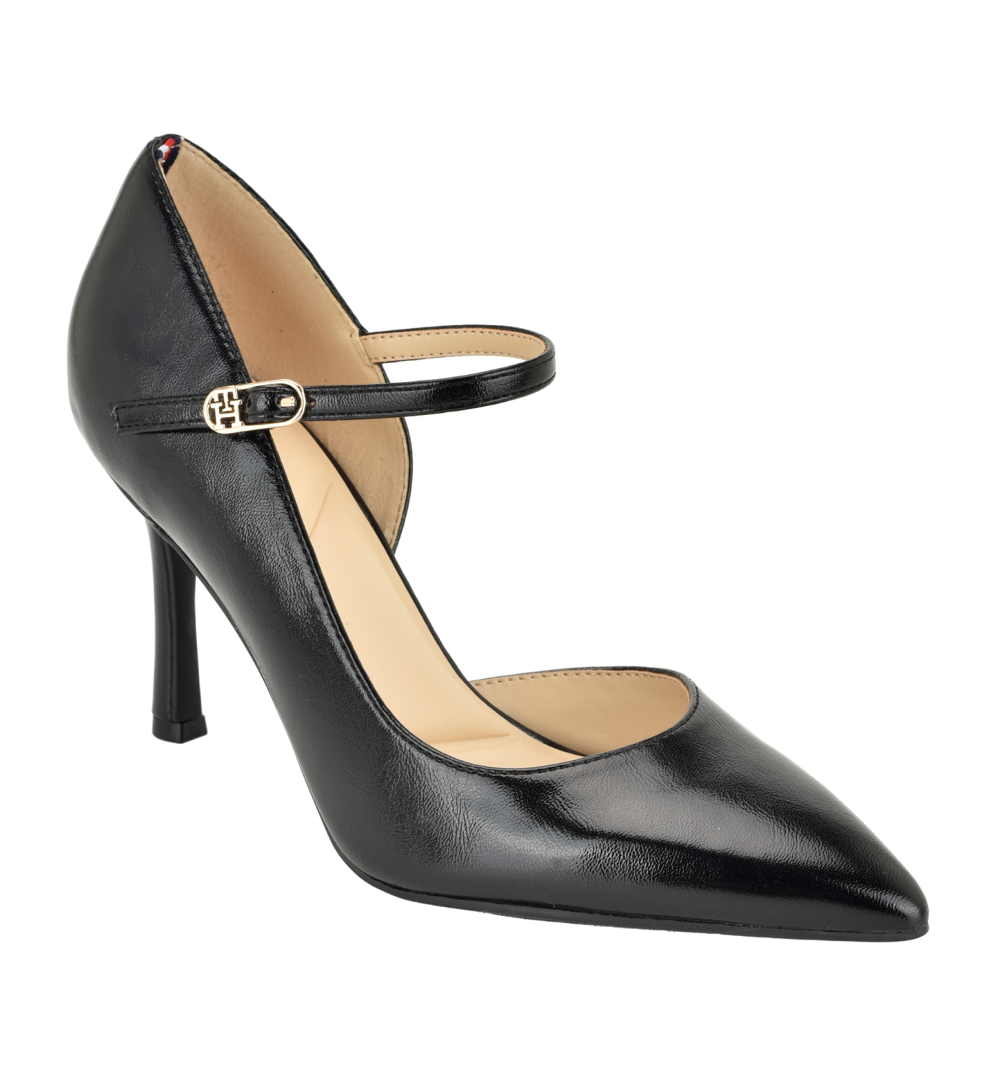 Tommy Hilfiger Women's Gefrey d'Orsay Mary Jane Pumps - Black Patent