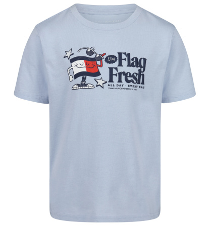 Tommy Hilfiger Boys' 2T-7 Flag Fresh Short-Sleeve T-Shirt - Blue