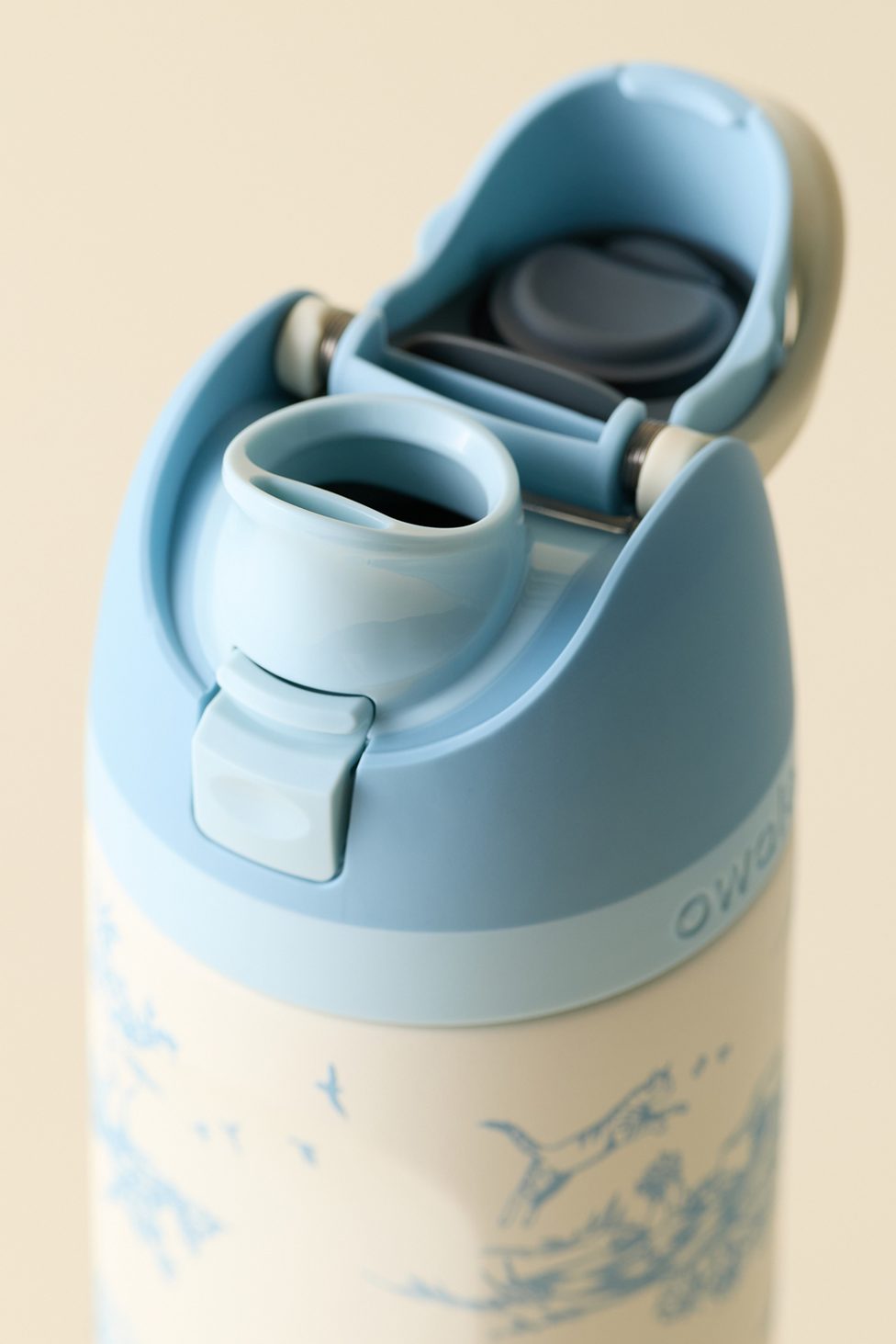 Owala FreeSip Patterned 24 oz Water Bottle - Toile To Be Home