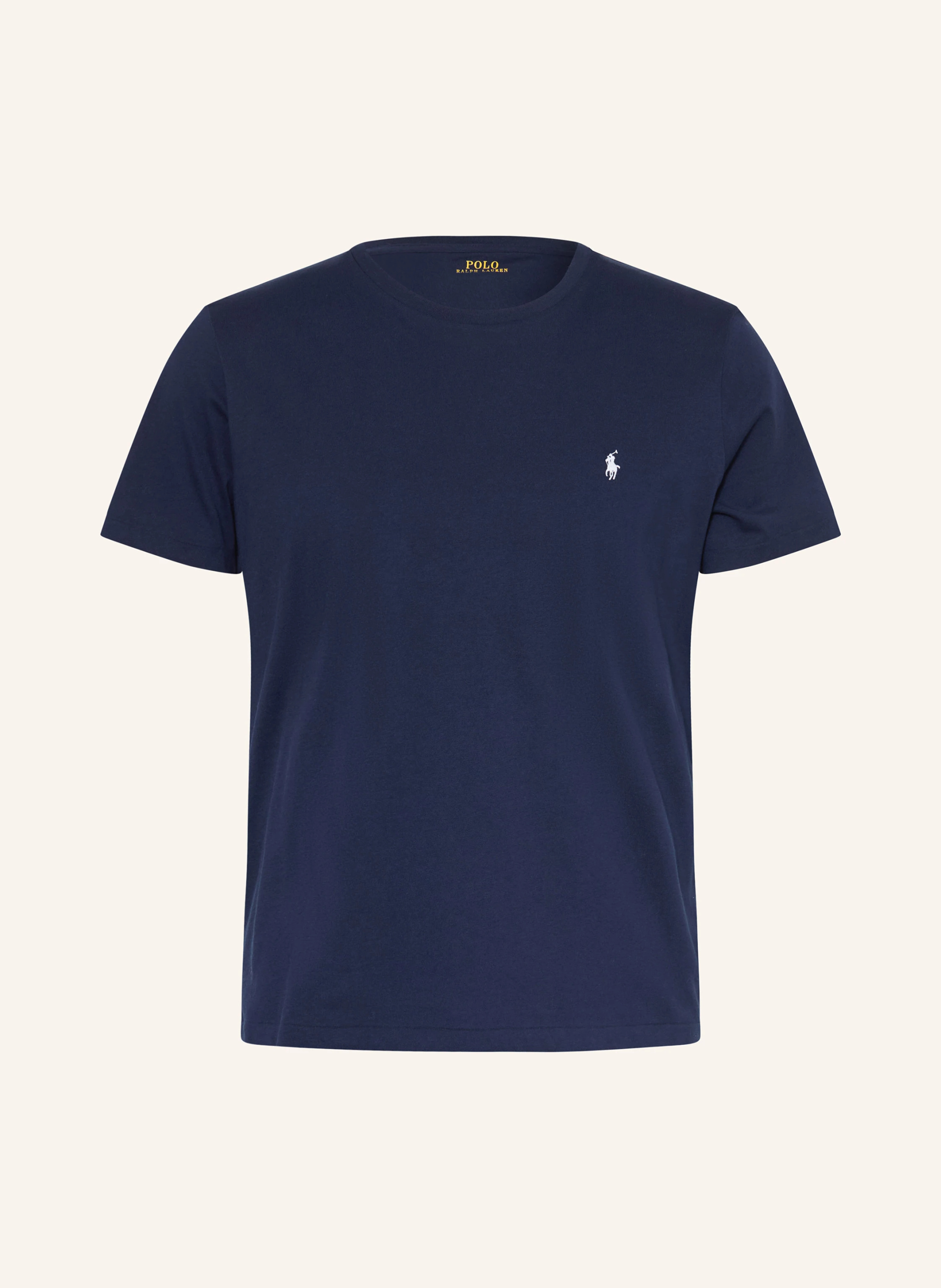 POLO RALPH LAUREN Lounge-Shirt – DUNKELBLAU / WEISS