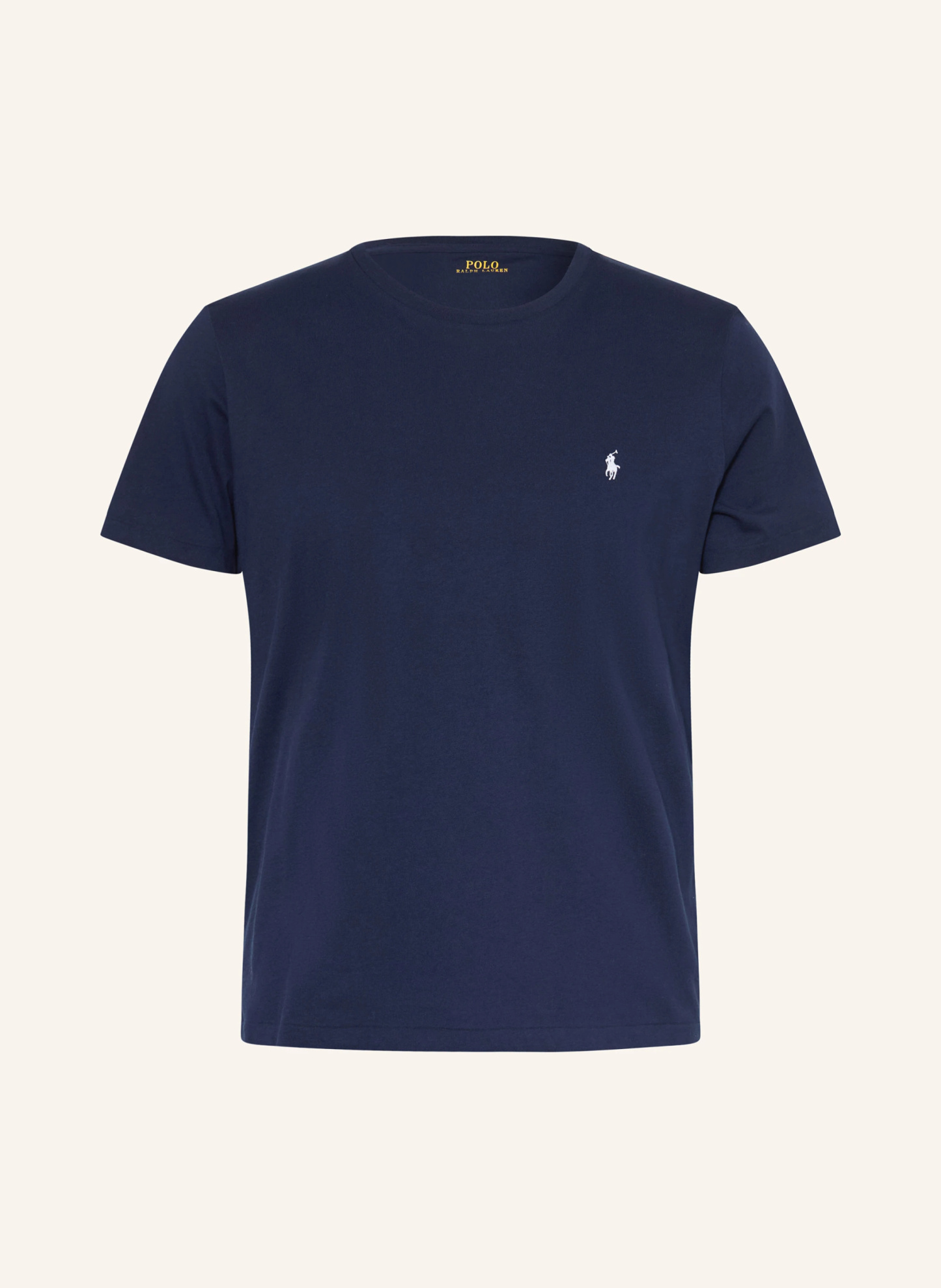 POLO RALPH LAUREN Lounge-Shirt – DUNKELBLAU / WEISS