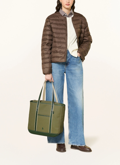 POLO RALPH LAUREN Shopper – HELLGRÜN / DUNKELGRÜN