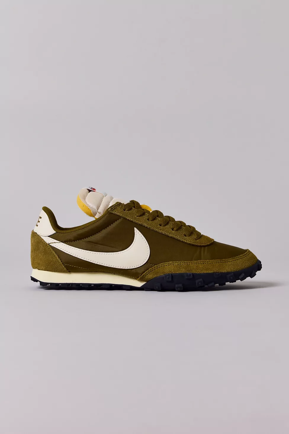 Nike Men's Waffle Racer Sneakers - Olive Flak/Sail-Coconut M