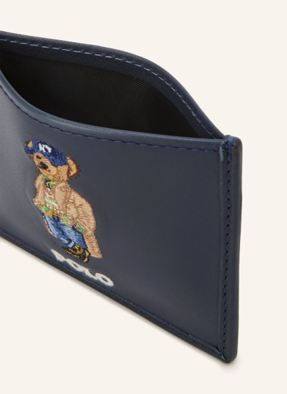 POLO RALPH LAUREN Kartenetui – DUNKELBLAU / BEIGE