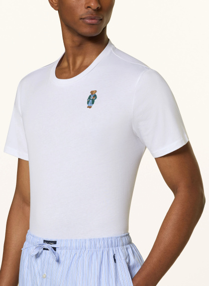 POLO RALPH LAUREN Schlafanzug – HELLBLAU / WEISS / DUNKELBLAU