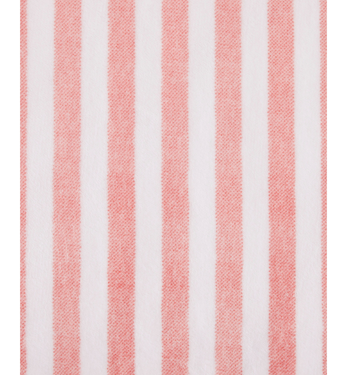 Tommy Hilfiger Laguna Beach Stripe Printed Plush Throw, 70" x 50" - White, Coral Pink