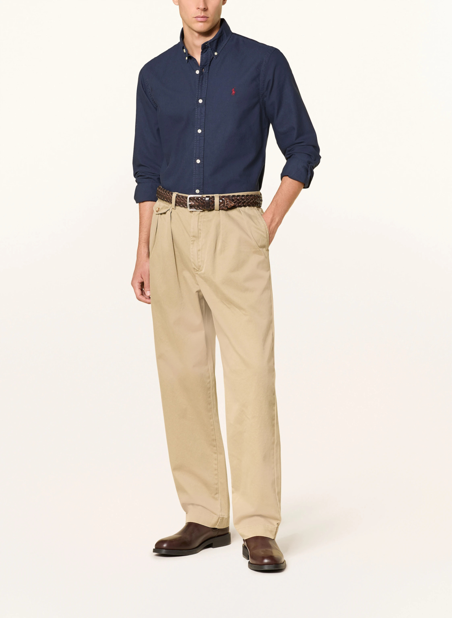 POLO RALPH LAUREN Hemd Slim Fit – DUNKELBLAU