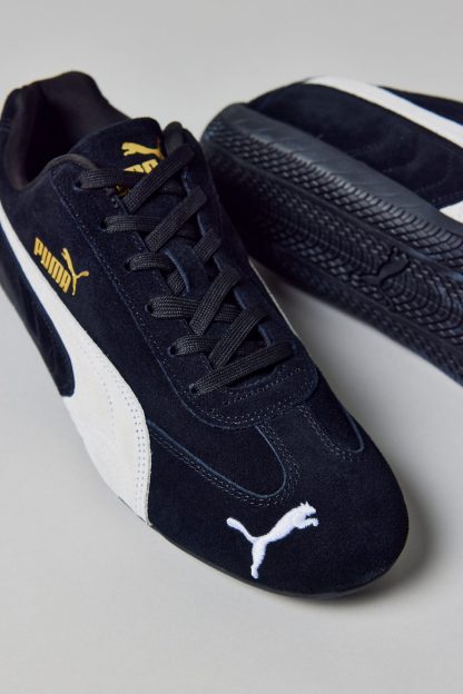 Puma Women's Speedcat OG Sneakers - Puma Black-Puma White Black