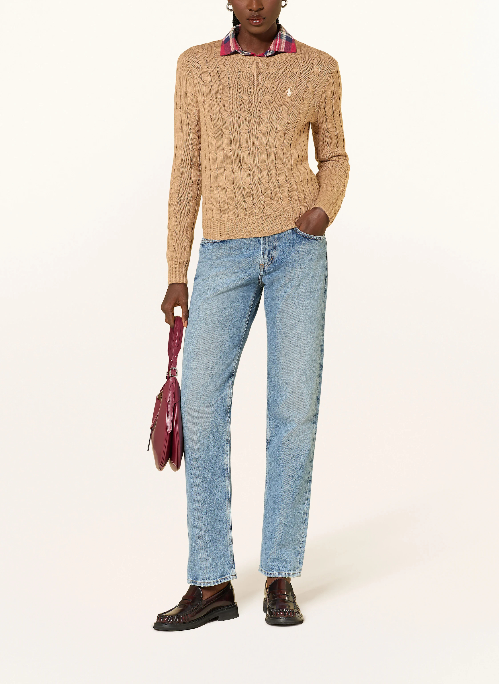 POLO RALPH LAUREN Pullover – CAMEL