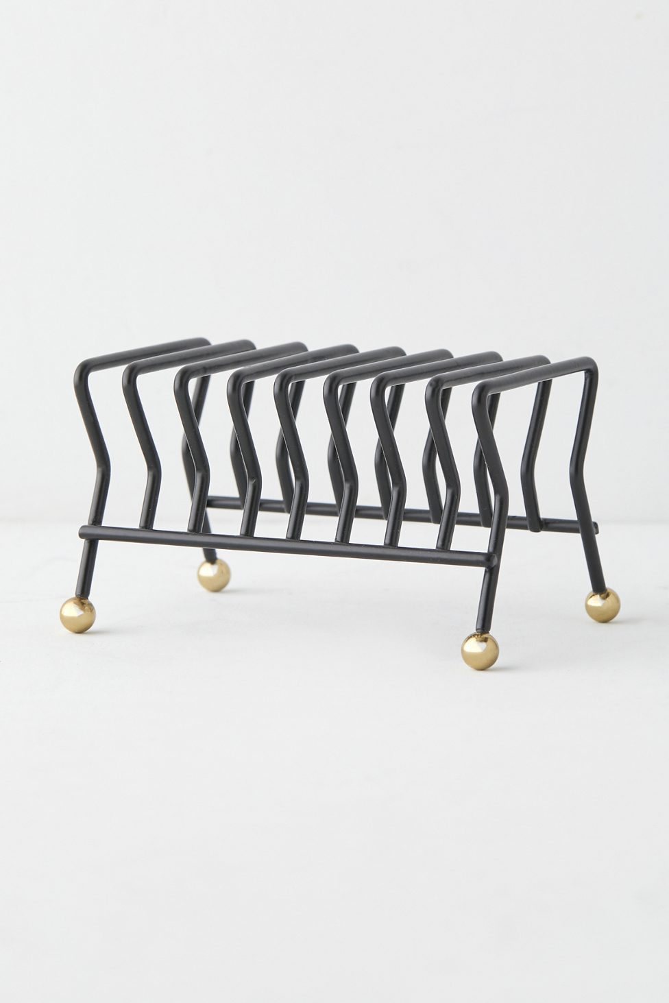 Nina Record Storage Rack - Black