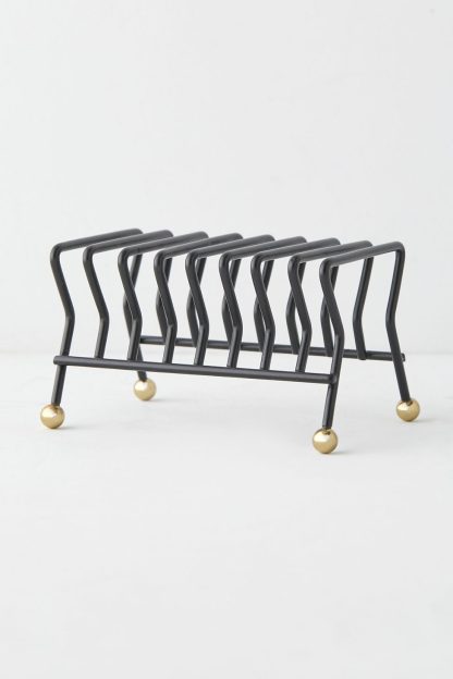 Nina Record Storage Rack - Black