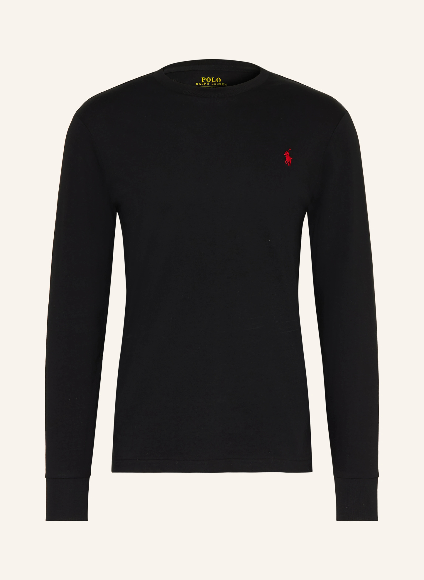 POLO RALPH LAUREN Longsleeve – SCHWARZ