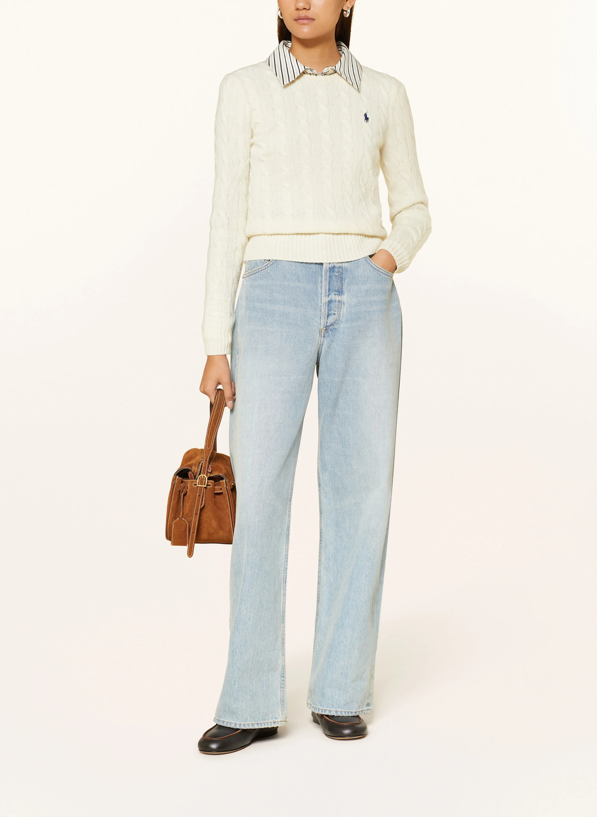 POLO RALPH LAUREN Pullover – CREME