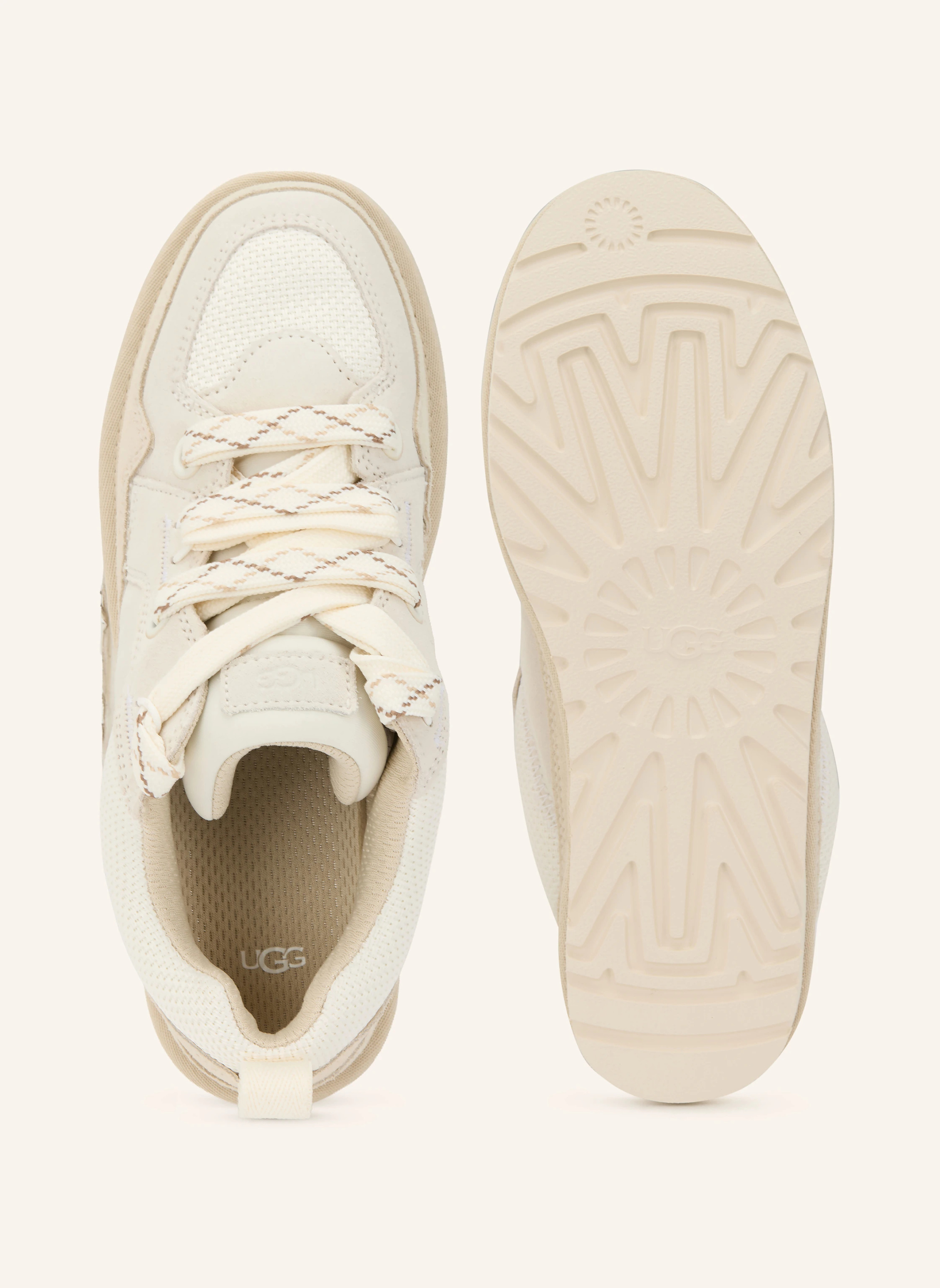 UGG Sneaker LO LOWMEL – ECRU / HELLBRAUN