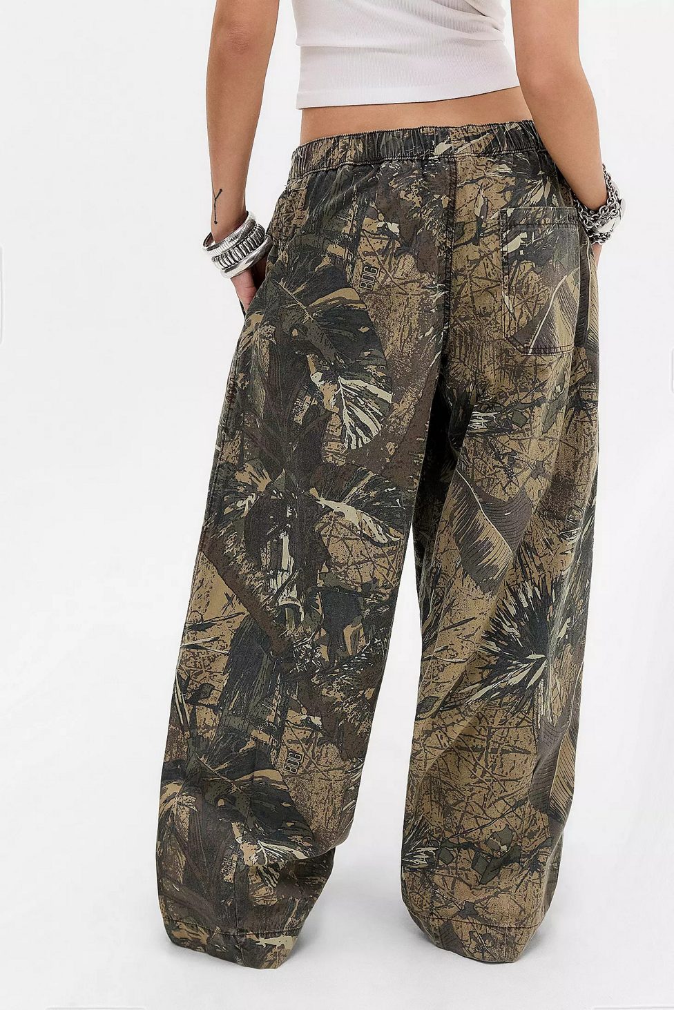 BDG Bobbi Baggy Pull-On Pants - Camo
