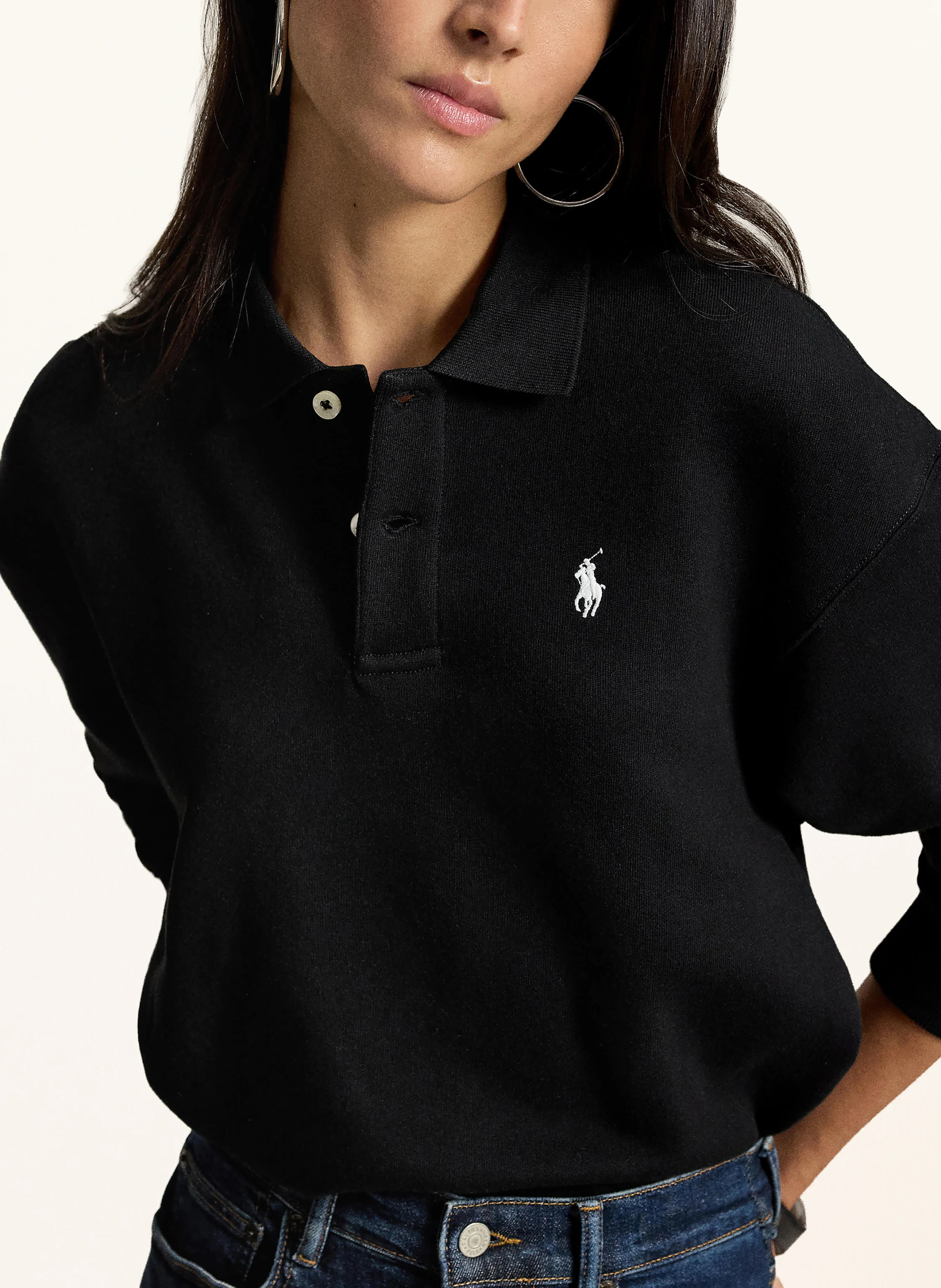 POLO RALPH LAUREN Sweatshirt – SCHWARZ