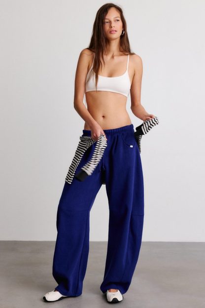 Out From Under Essential Barrel Leg 2.0 Sweatpants - Navy