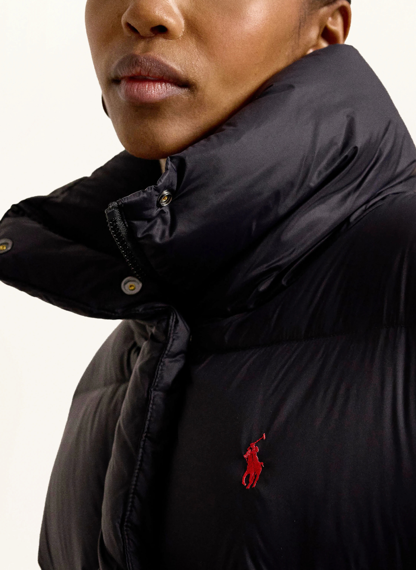 POLO RALPH LAUREN Daunenmantel – SCHWARZ