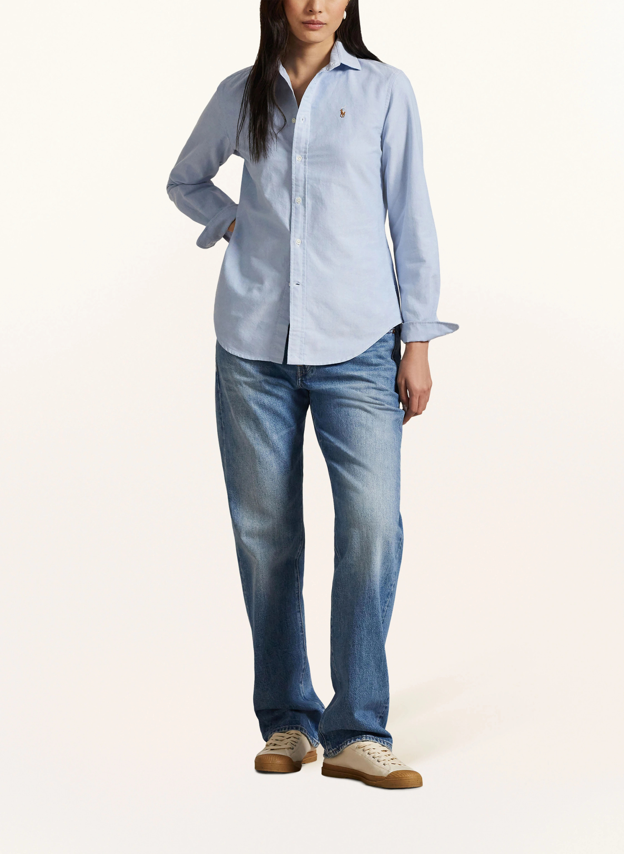 POLO RALPH LAUREN Hemdbluse – HELLBLAU