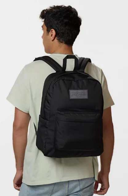 JanSport SuperBreak® Plus Backpack - Monochrome Black
