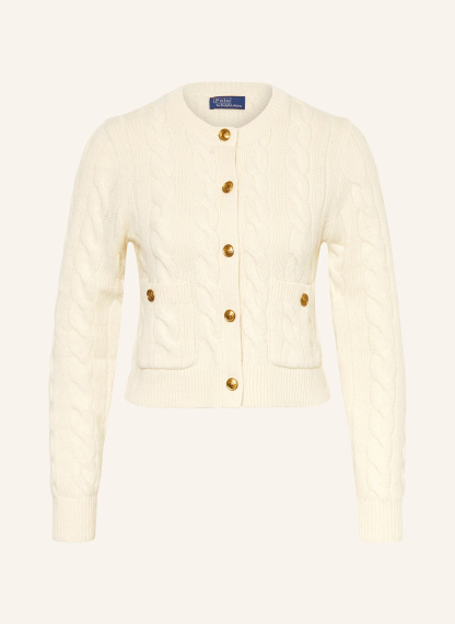 POLO RALPH LAUREN Strickjacke – HELLGELB