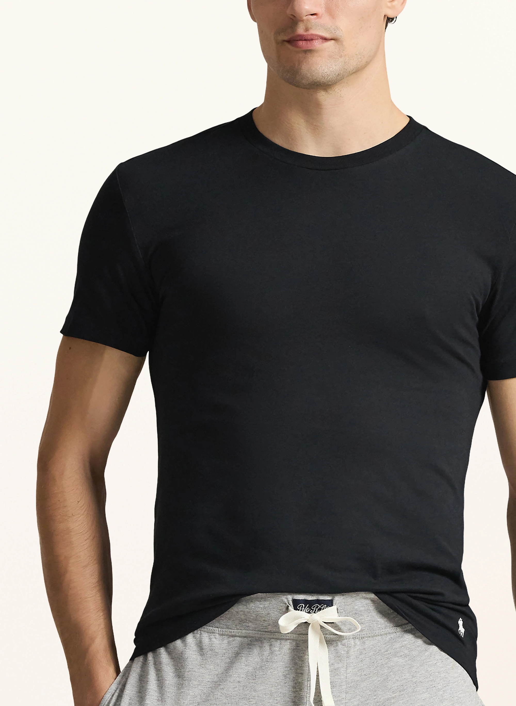 POLO RALPH LAUREN 3er-Pack T-Shirts – SCHWARZ / WEISS / GRAU