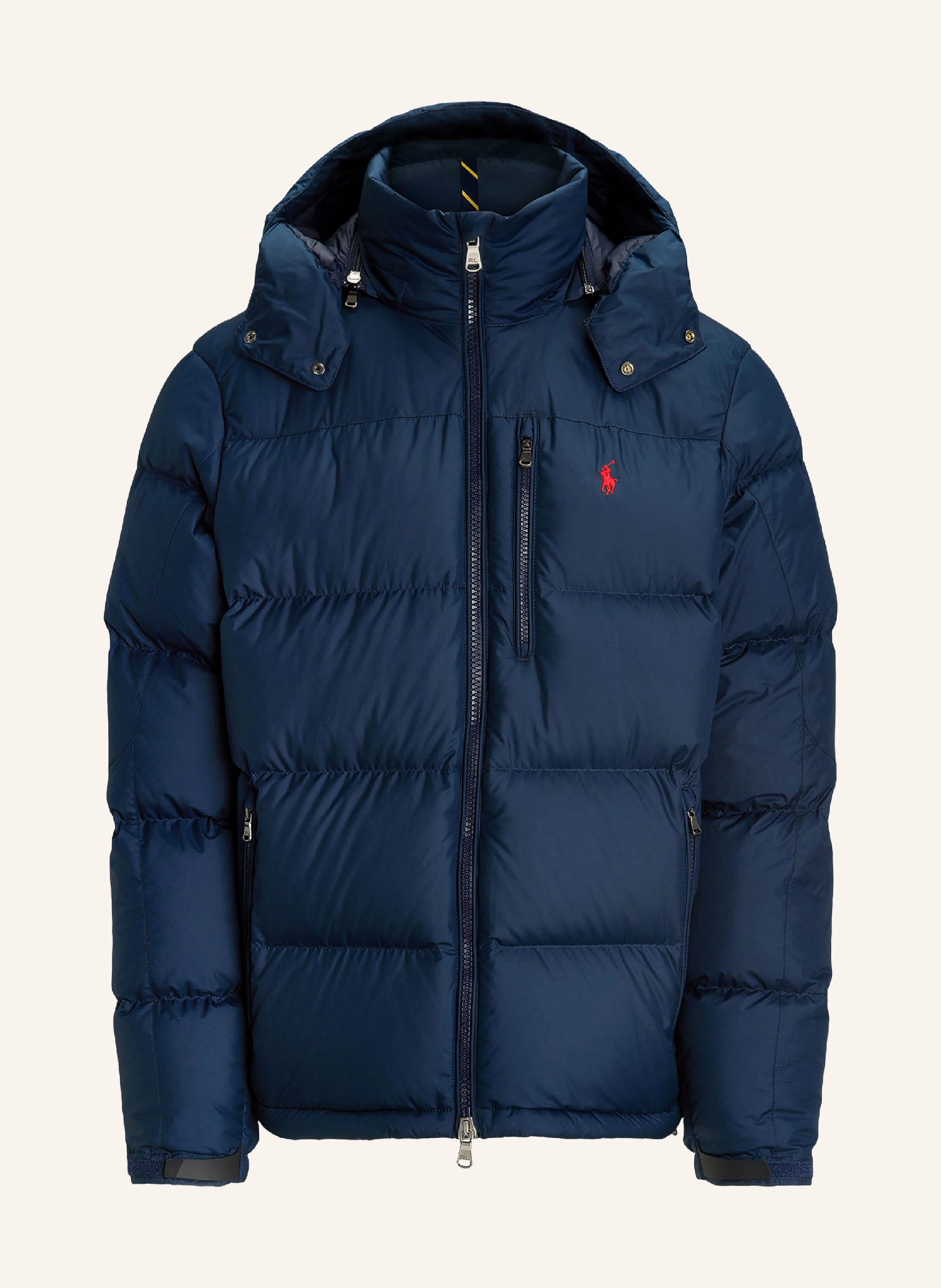 POLO RALPH LAUREN Daunenjacke GORHAM mit abnehmbarer Kapuze – DUNKELBLAU