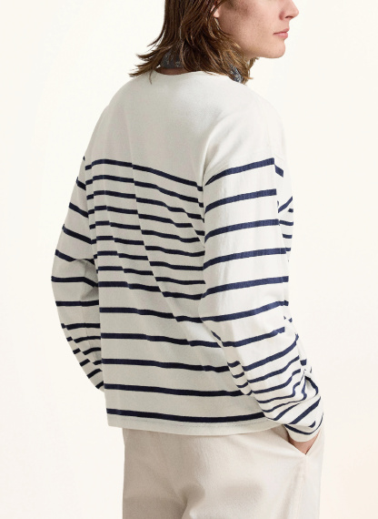 POLO RALPH LAUREN Pullover – WEISS / BLAU