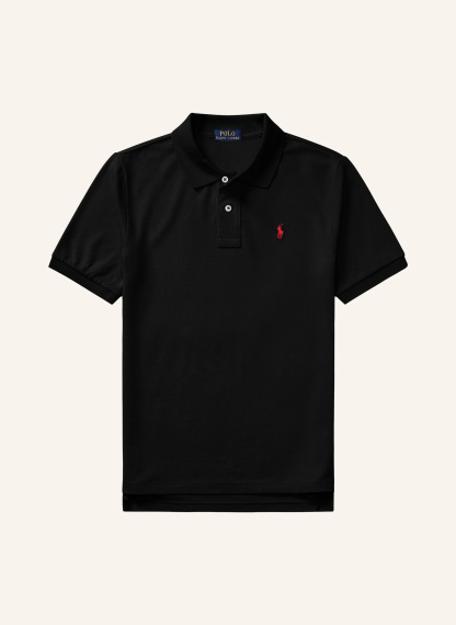 POLO RALPH LAUREN Piqué-Poloshirt Classic Fit – SCHWARZ