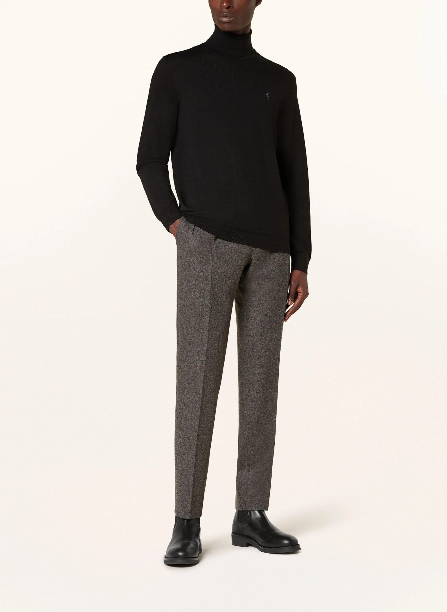 POLO RALPH LAUREN Rollkragenpullover – SCHWARZ