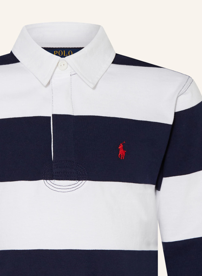POLO RALPH LAUREN Rugbyshirt – DUNKELBLAU / WEISS