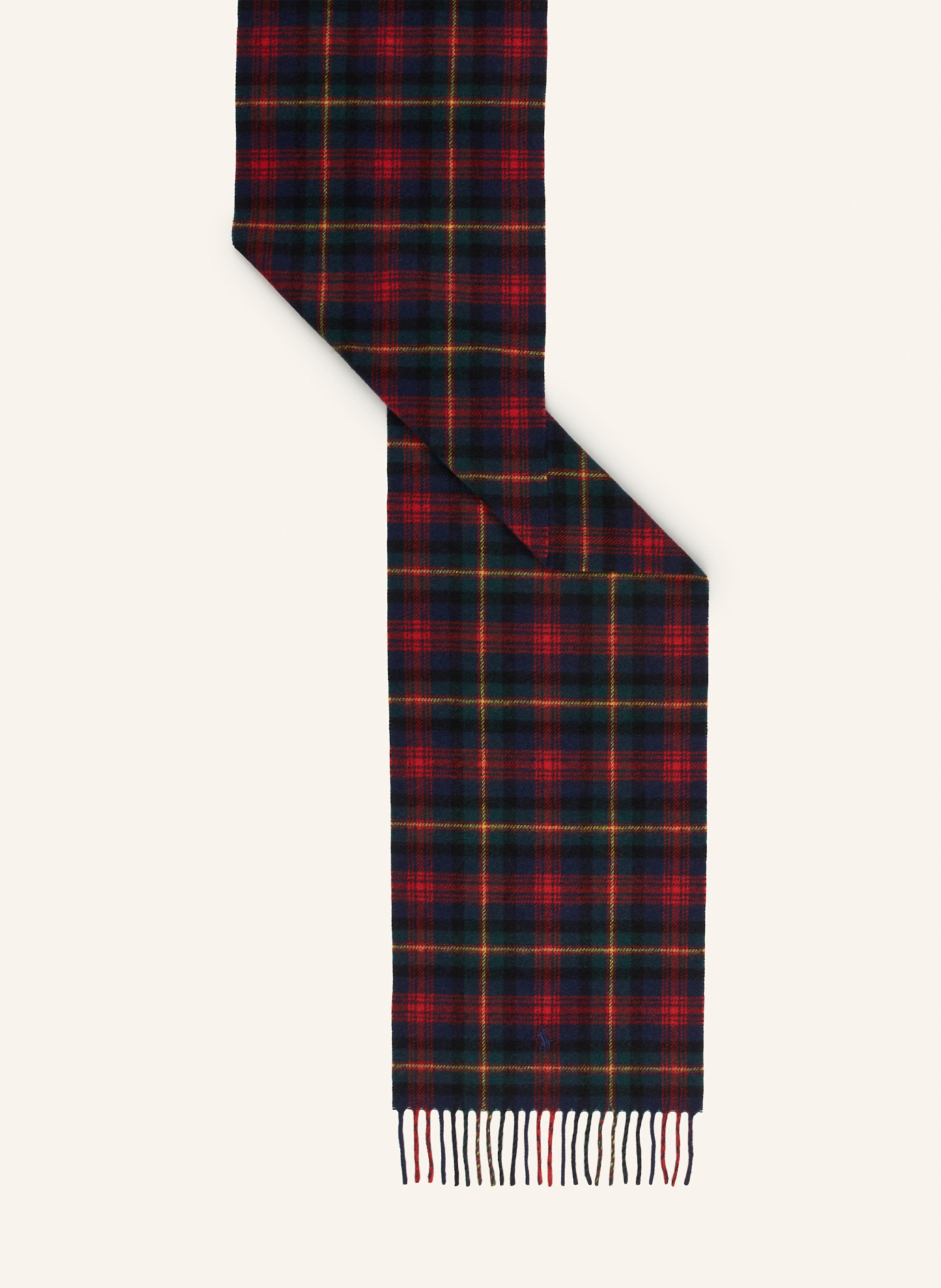 POLO RALPH LAUREN Schal – ROT / GRÜN / BLAU