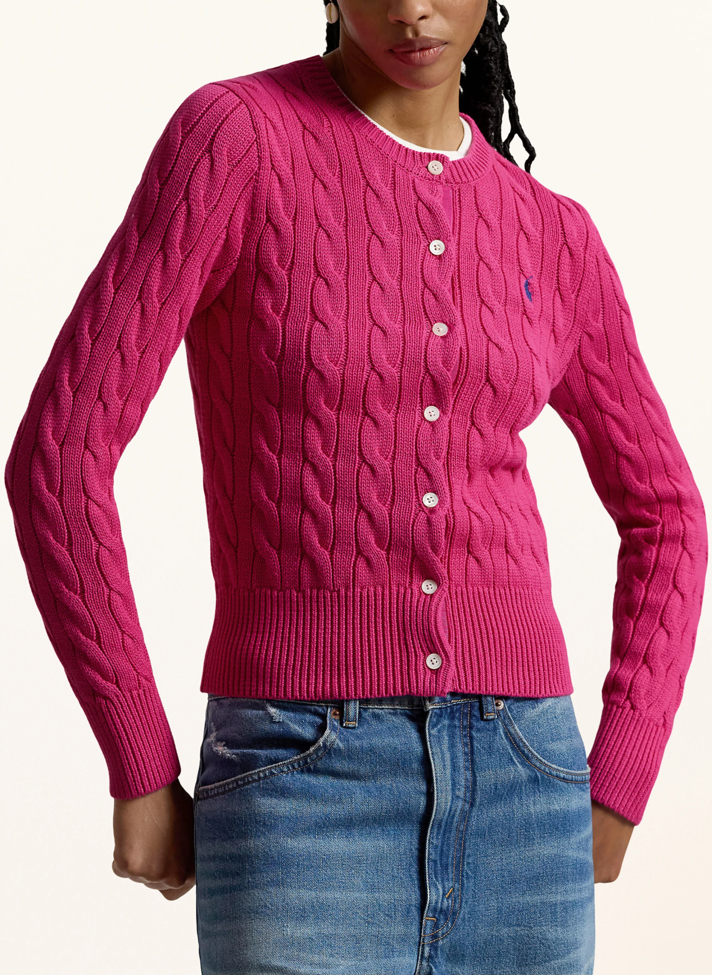 POLO RALPH LAUREN Strickjacke – PINK (1)