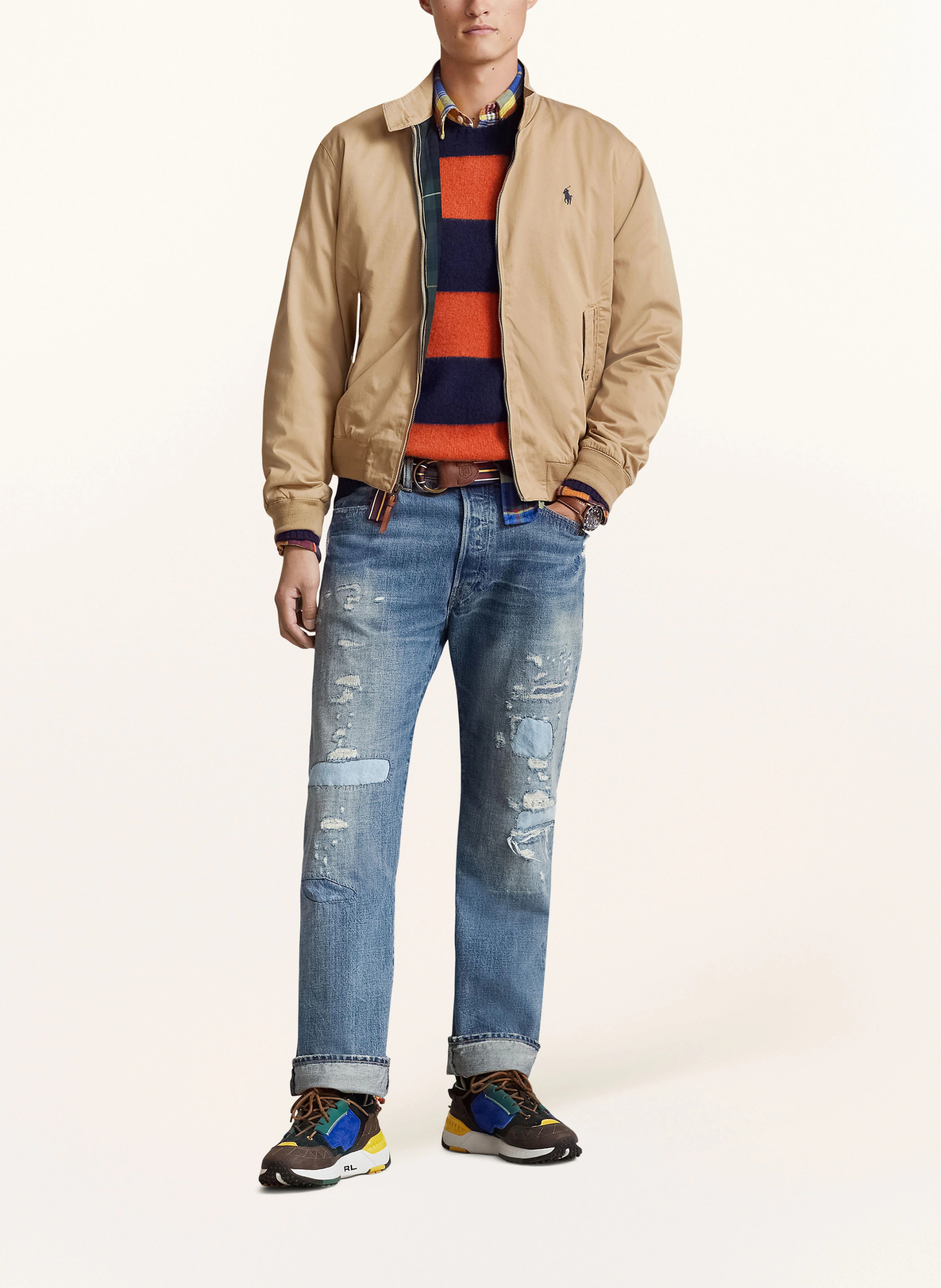 POLO RALPH LAUREN Blouson – CAMEL
