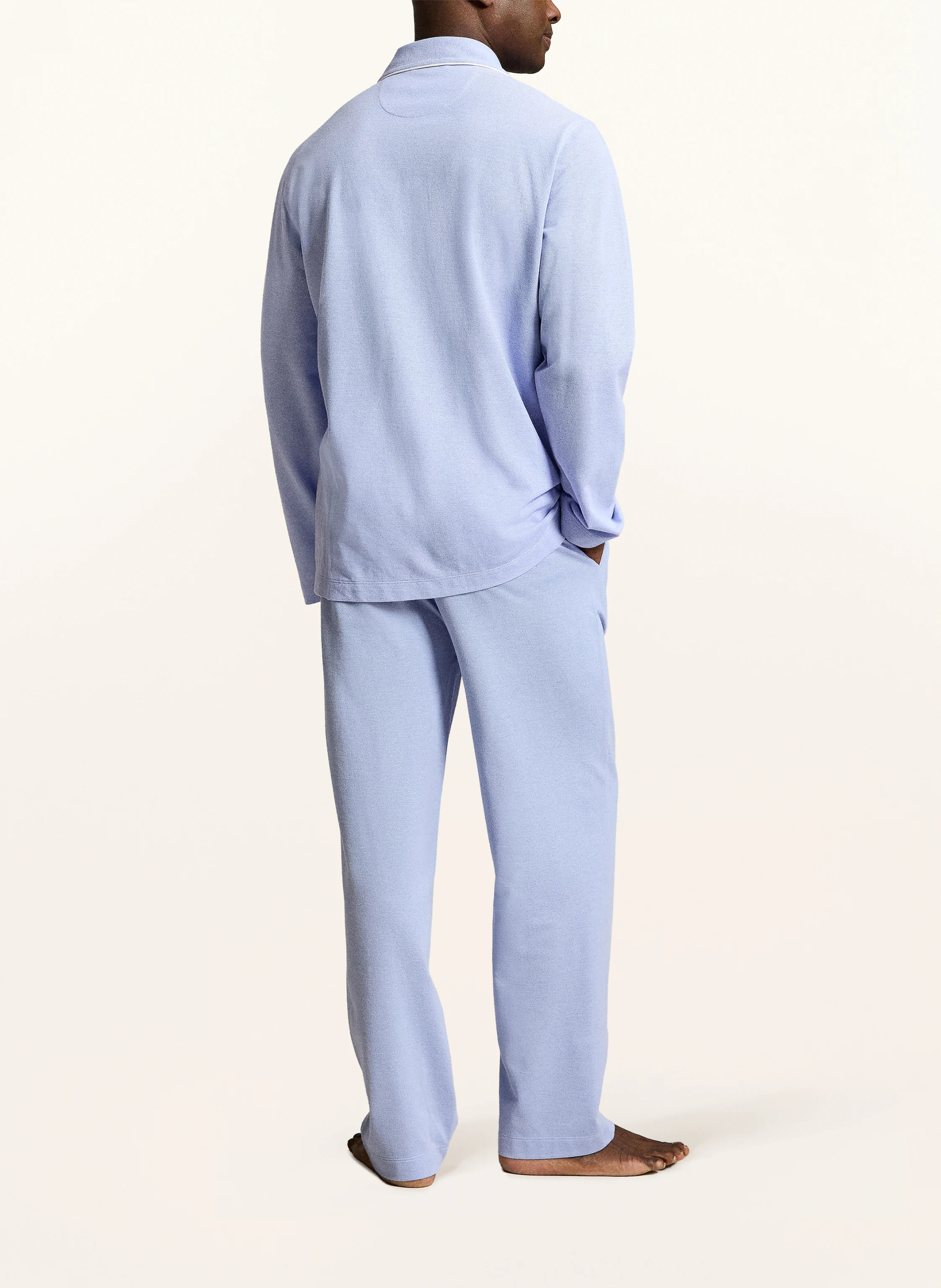 POLO RALPH LAUREN Schlafanzug – BLAU / WEISS