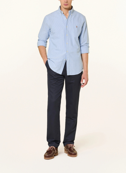 POLO RALPH LAUREN Hemd OXFORD Slim Fit – HELLBLAU / WEISS