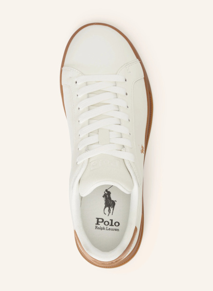 POLO RALPH LAUREN Sneaker – WEISS / CAMEL