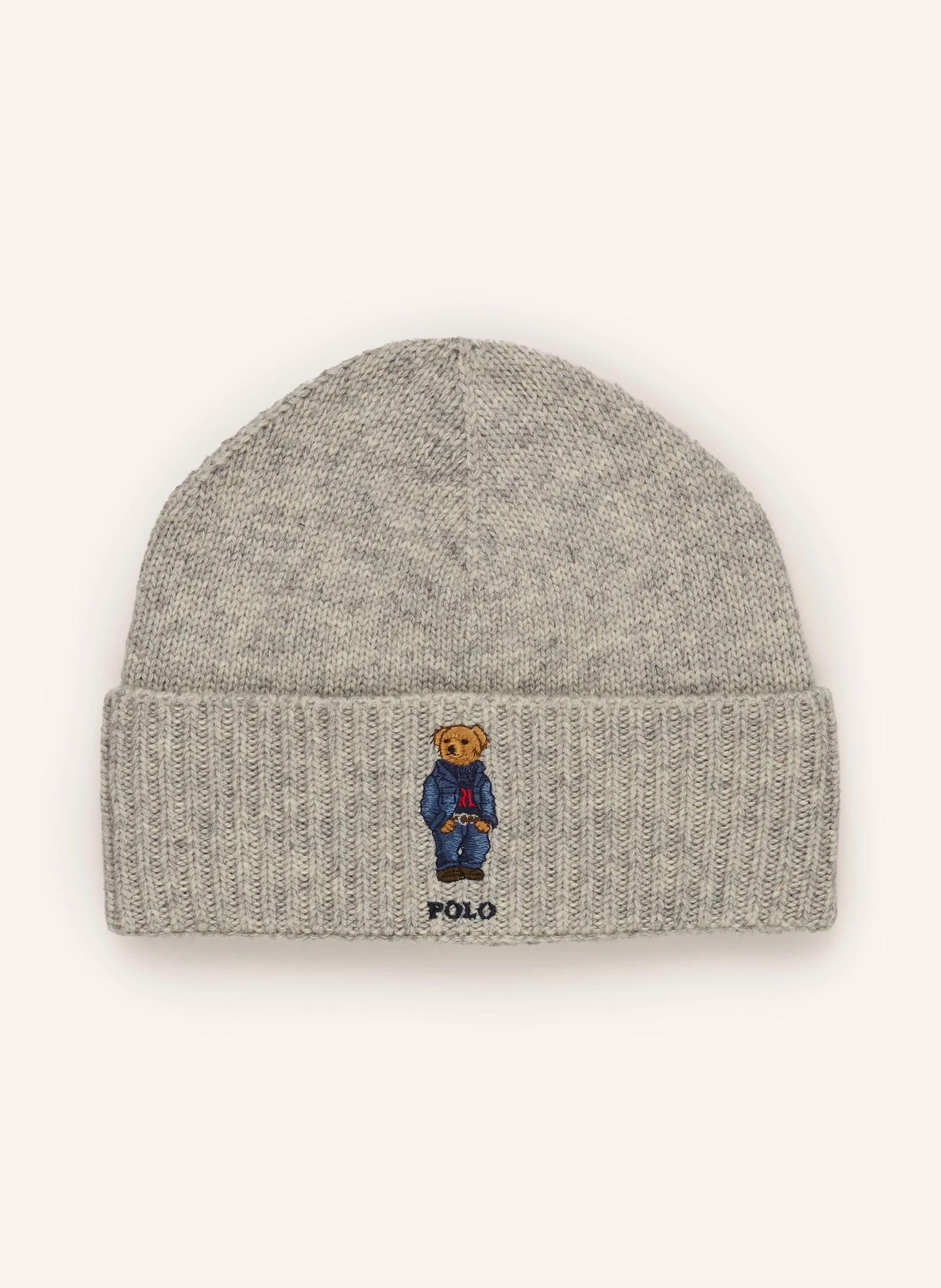 POLO RALPH LAUREN Set: Mütze und Schal – HELLBRAUN