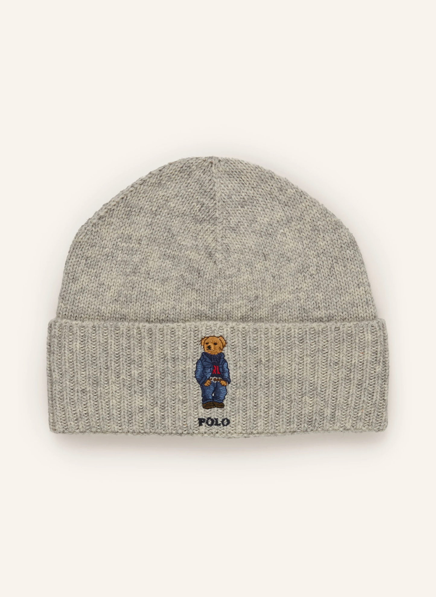 POLO RALPH LAUREN Set: Mütze und Schal – HELLBRAUN