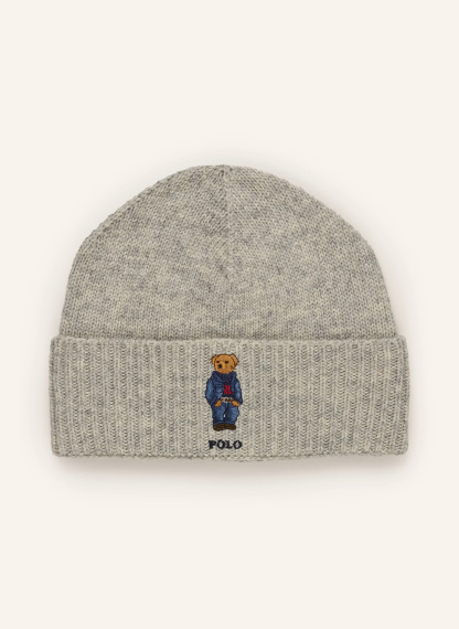 POLO RALPH LAUREN Set: Mütze und Schal – HELLBRAUN