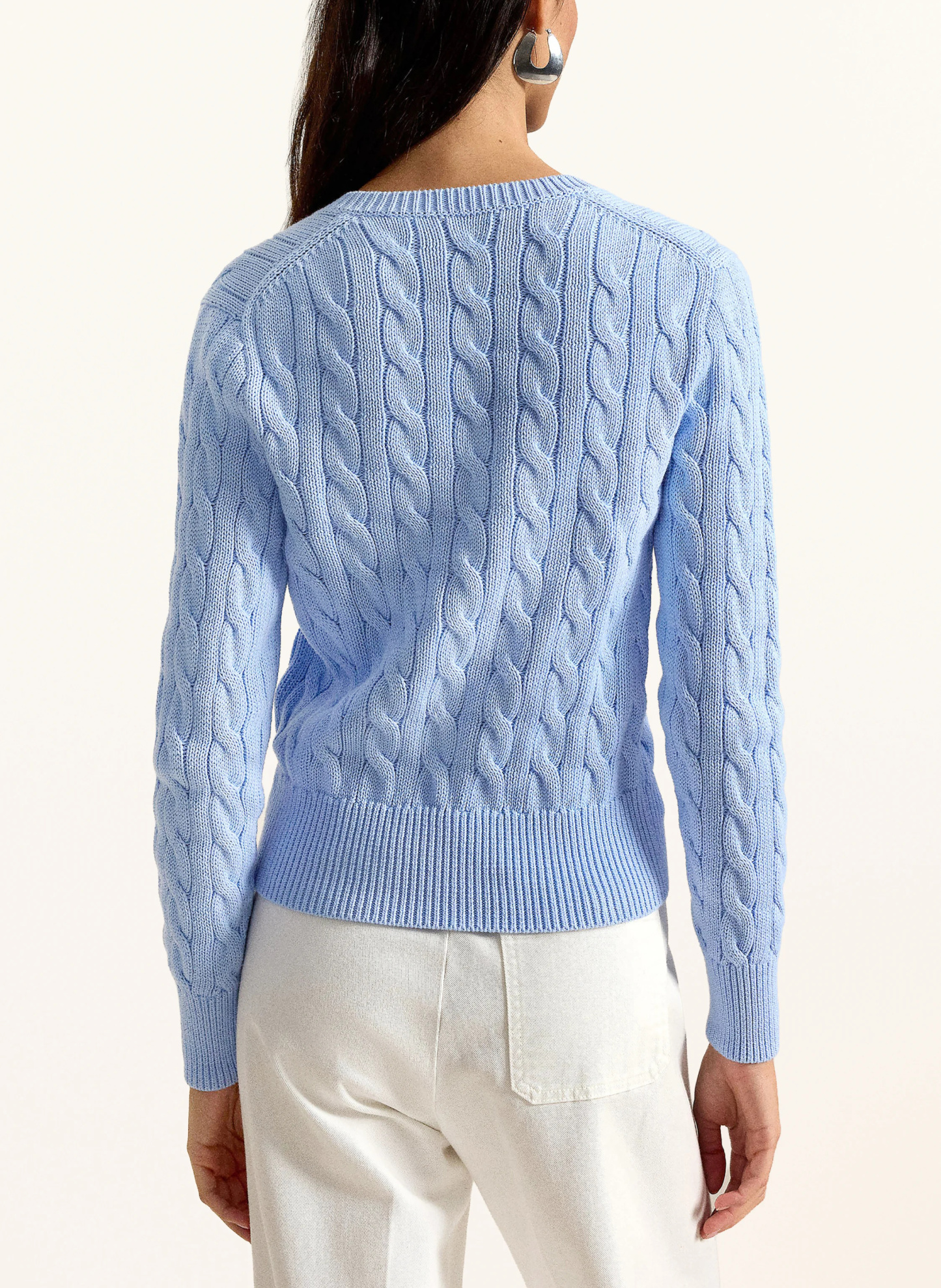 POLO RALPH LAUREN Strickjacke – HELLBLAU