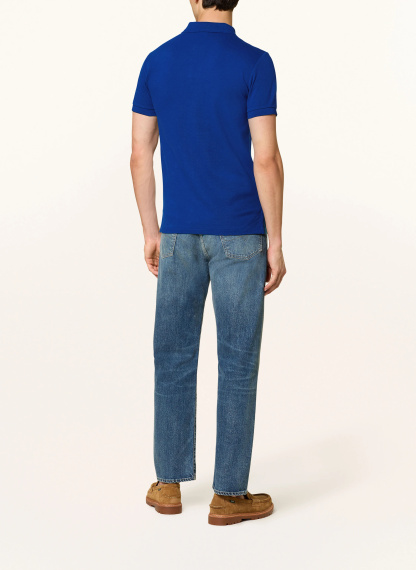 POLO RALPH LAUREN Piqué-Poloshirt Slim Fit – DUNKELBLAU (1)